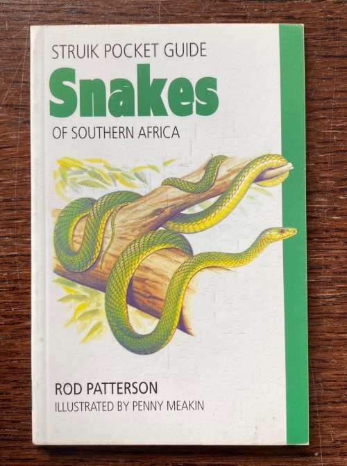 Struik Pocket Guide Snakes of Southern Africa ,Rod Patterson, 1986, 64 pages,english, vintage