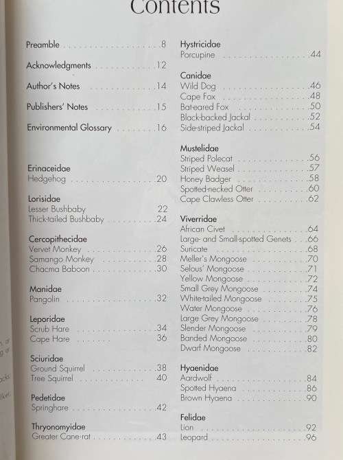Signs of the Wild, Clive Walker, Field Guide to spoor & signs , 1996, 215 pages,english