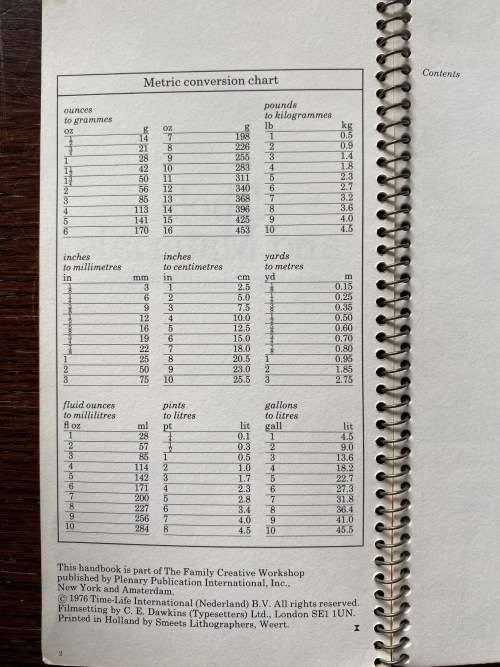 Tools and materials booklet, family creative workshop, 1976, Time-Life, 32 pages, vintage, english,