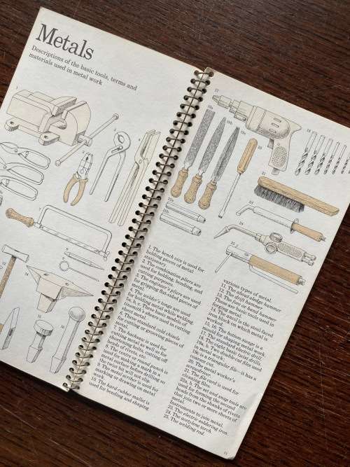 Tools and materials booklet, family creative workshop, 1976, Time-Life, 32 pages, vintage, english,