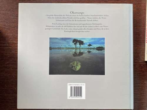 Okawango Afrikas letztes Paradies, Frans Lanting, 1995,170 pages, in german, Tecklenborg Verlag