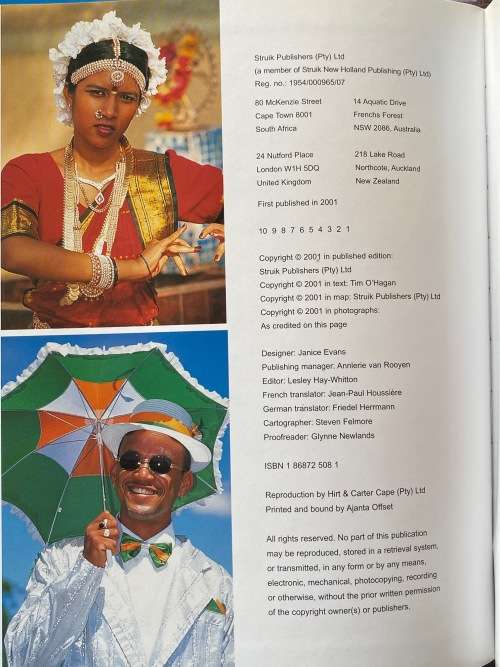 Spectacular South Africa, Tim O`Hagan,English,Francais, German, 2001, 176 pages, collectors item,