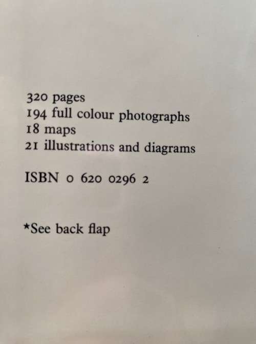 Southern Africa Land of Beauty and Splendour, 1976,320 pages, 194 photographs,18maps,in english,