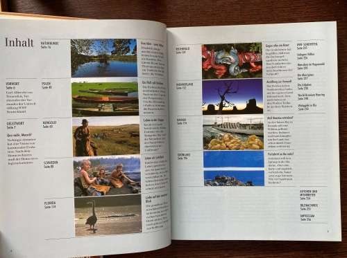 Weisheit der Wildnis, Unser Umgang mit der Erde, WWF,1993, 256 pages, in german, wildlife, earth