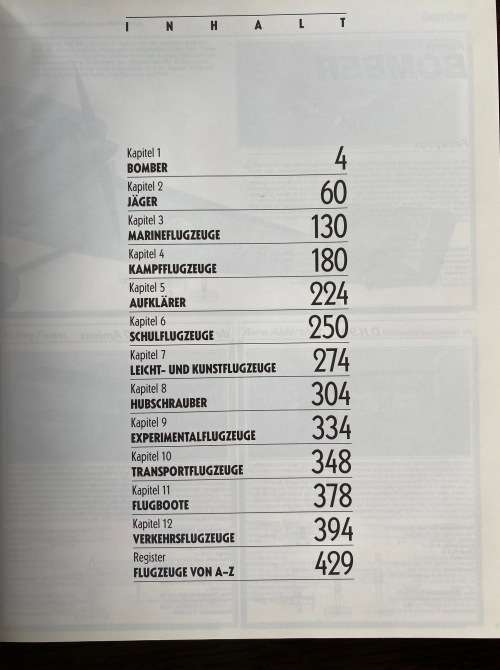 Enzyklopädie der Flugzeuge / Airplaines, Tecknik, Modelle, Daten, 1992, 432 pages, in german
