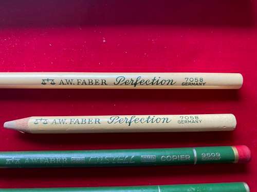 Vintage Faber Castell pencil lot from Germany  COLLECTORS ITEM
