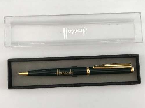 Harrods Ball Pen with blue ink ,collectors item