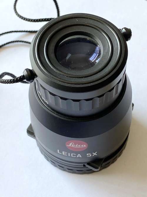 LEICA Magnifier Loupe 5x, #37350 , metal , from Germany