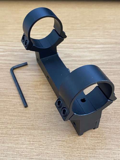 Dual Ring Rifle Scope Mount Bracket EC3011L diam. 30 mm, 23 mm hight -  for 11-13mm Rail,full metal