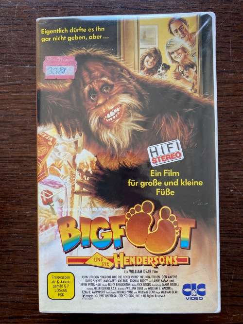 VHS Movie , Big Foot , german, 107minutes