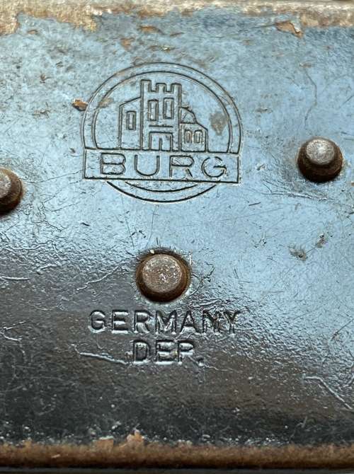 antique Burg lock ,vintage ,Germany, DEP, collectors item