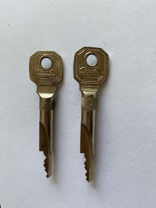 vintage Burg Wächter keys from Germany, collectors item
