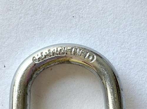 vintage Small Burg Lock with key 2x, from Germany, collectors item