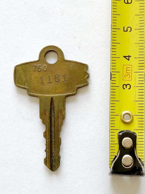 Fort Lock Co Chicago USA key vintage, collectors item