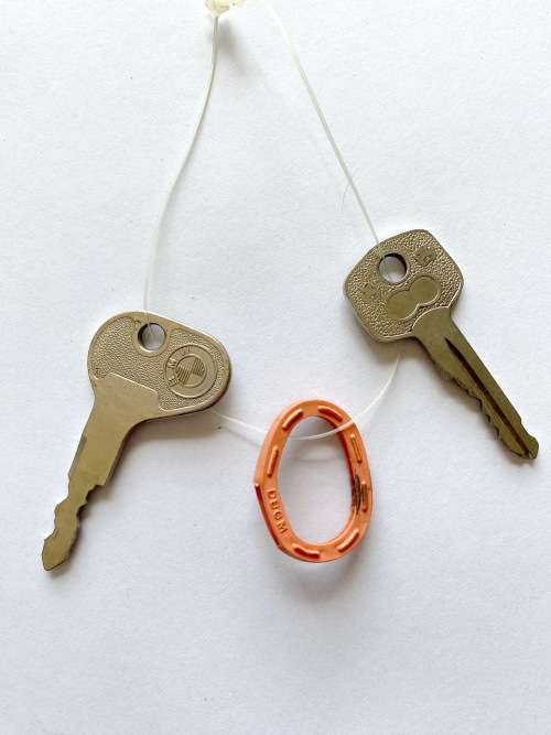 BMW oldtimer key HUF X1244 vintage , collectors item