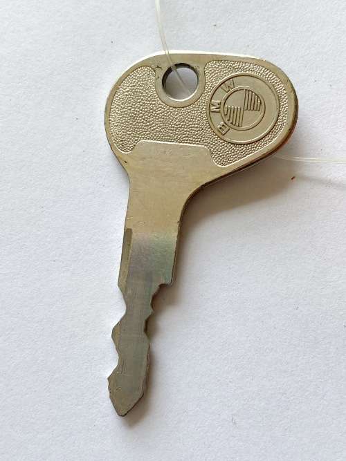 BMW oldtimer key HUF X1244 vintage , collectors item