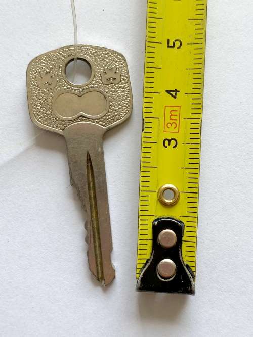 BMW oldtimer key HUF X1244 vintage , collectors item