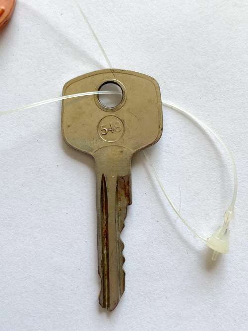 BMW oldtimer key HUF X1244 vintage , collectors item