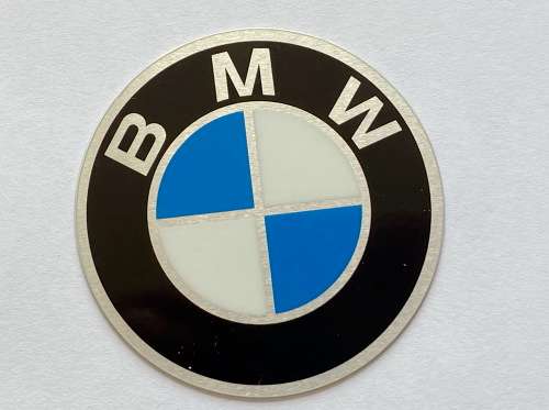 BMW Emblem 58mm diameter ( aluminium) vintage from Germany, collectors item