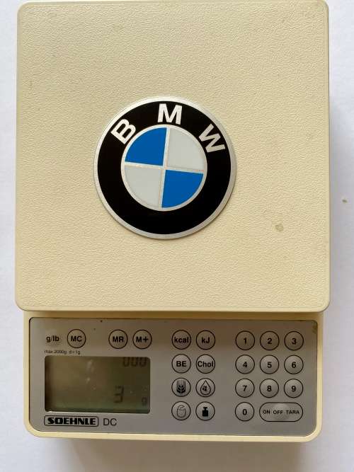 BMW Emblem 58mm diameter ( aluminium) vintage from Germany, collectors item