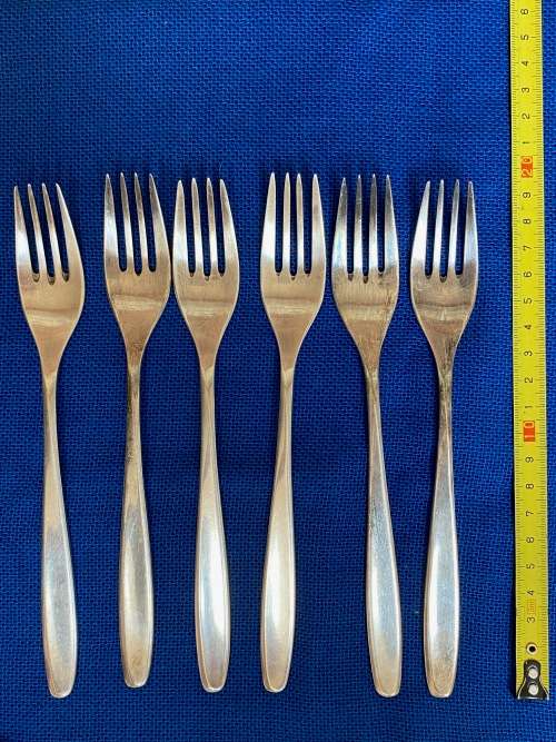 WMF patent 90, Silver Plated , table spoons,knives and forks, from Germany ,collectors item, vintage