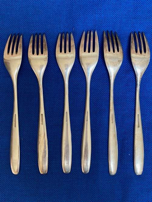WMF patent 90, Silver Plated , table spoons,knives and forks, from Germany ,collectors item, vintage