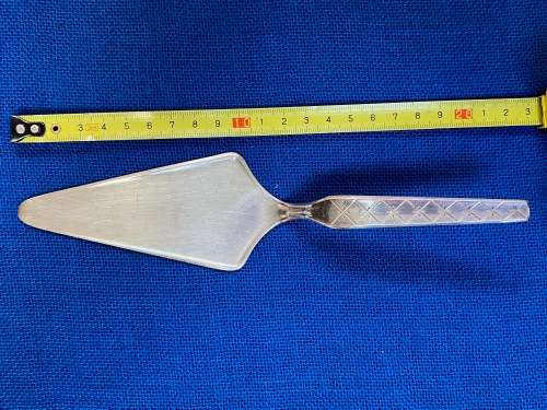 Vintage German Cake Server,LOT2, Lutz & Weiss 90 silver,Pforzheim, Germany ,collectors item