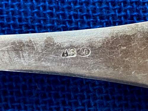 Vintage Spoon Lot 4, AB 45 silver plated, Germany ,collectors item