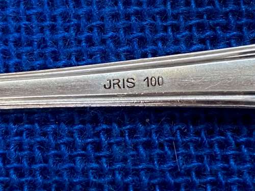 Vintage Fork small Lot 5, 6x Fork JRIS 100 silver , cake fork , Germany ,collectors item