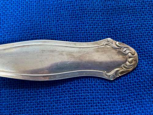 Vintage WMF Big Soup Serving Spoon Lot 2, 1x spoon silver 90 from Germany, collectors item