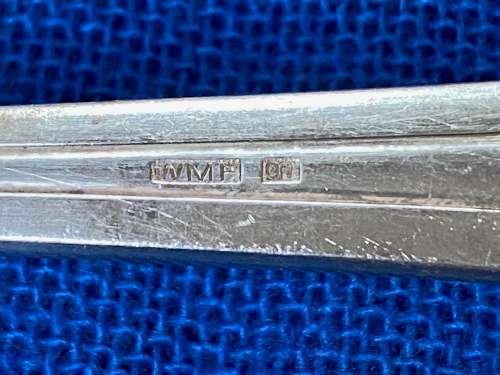 Vintage WMF Big Soup Serving Spoon Lot 2, 1x spoon silver 90 from Germany, collectors item