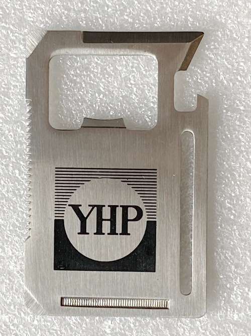 Multi Purpose Tool , Camping tool, stainless steel from Germany, creditcard size,