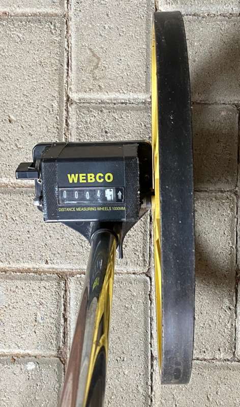 Webco Distance measuring wheel