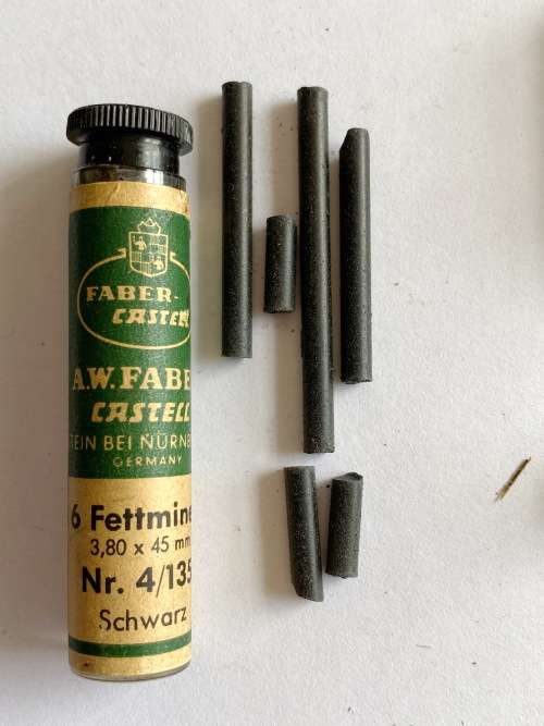 Faber Castell mines + Other mines ,lot, vintage, collectors item
