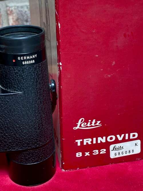 LEITZ Trinovid 8x32 (1967) vintage, Binocular, Leitz Wetzlar, made in Germany, info in description