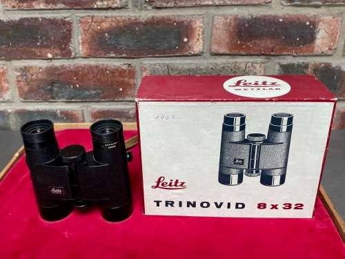 LEITZ Trinovid 8x32 (1967) vintage, Binocular, Leitz Wetzlar, made in Germany, info in description