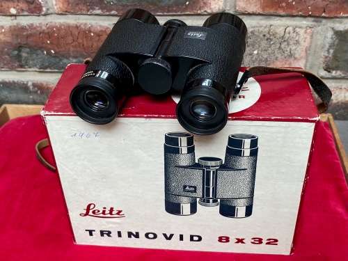 LEITZ Trinovid 8x32 (1967) vintage, Binocular, Leitz Wetzlar, made in Germany, info in description
