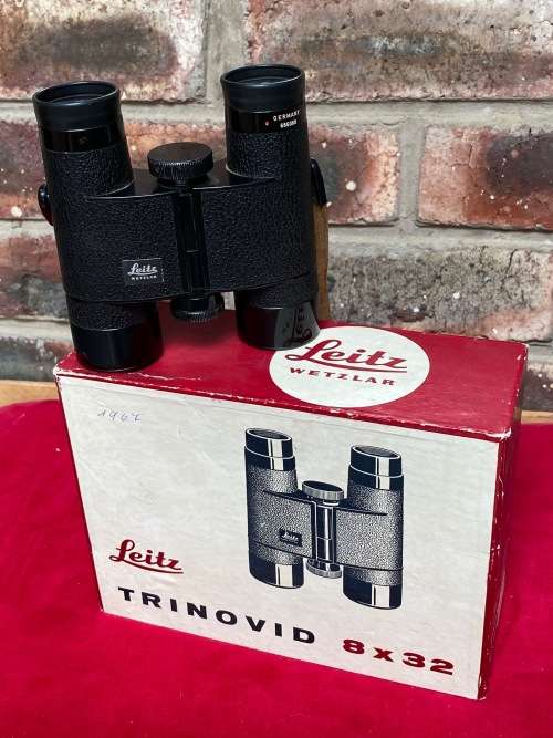 LEITZ Trinovid 8x32 (1967) vintage, Binocular, Leitz Wetzlar, made in Germany, info in description
