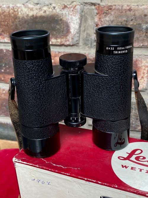 LEITZ Trinovid 8x32 (1967) vintage, Binocular, Leitz Wetzlar, made in Germany, info in description