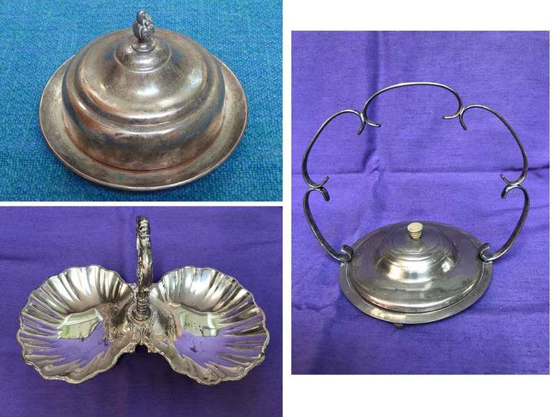 Vintage Lot silver plated, snack bowl,bowls , collectors items