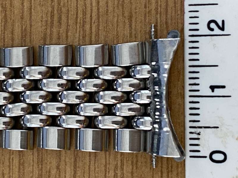 Citizen stainless steel strap , from the 70s, vintage, rare, collectors item,