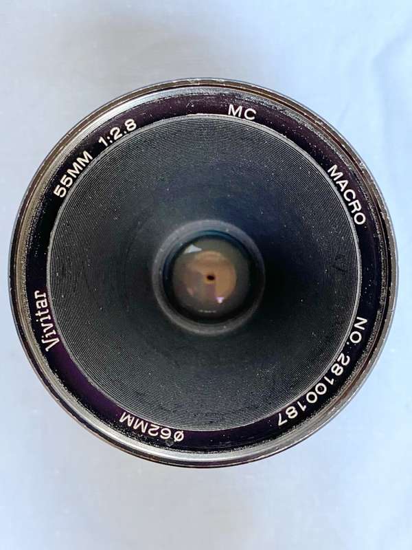 VIVITAR Lense MC Macro 1:1 / 55mm / 2.8 PK mount
