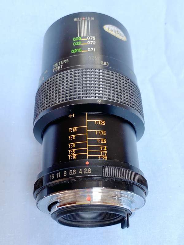 VIVITAR Lense MC Macro 1:1 / 55mm / 2.8 PK mount