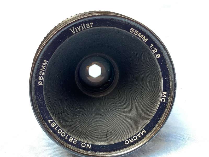 VIVITAR Lense MC Macro 1:1 / 55mm / 2.8 PK mount