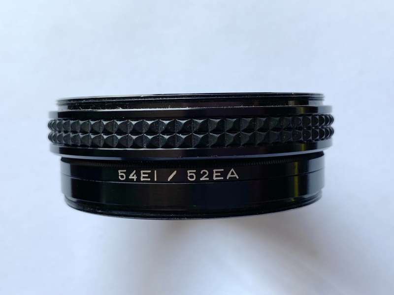 Macro +8 dioptrin filter, filter, 54mm (54 EI) incl. 2 x Adapterring (54EI-52EA) (55/52), close up,