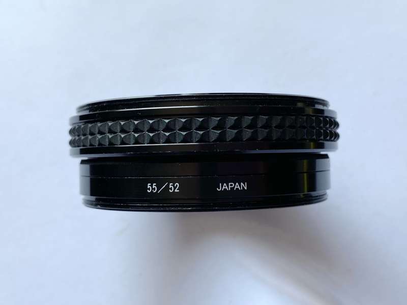 Macro +8 dioptrin filter, filter, 54mm (54 EI) incl. 2 x Adapterring (54EI-52EA) (55/52), close up,