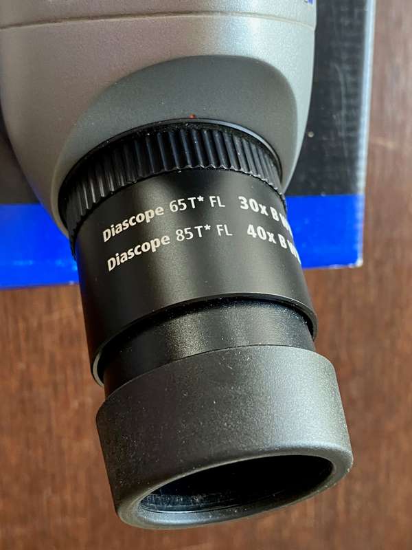 ZEISS DIASCOPE 85 T FL + 40x Ocular, made in germany, spotting scope for birding or shooting