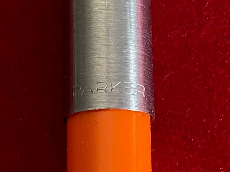 Parker Pen, orange, made in England , collectors item