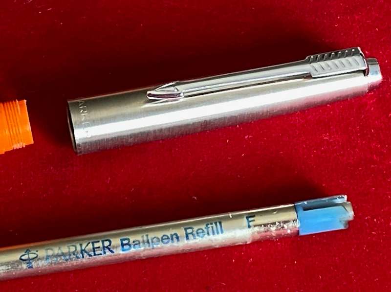 Parker Pen, orange, made in England , collectors item