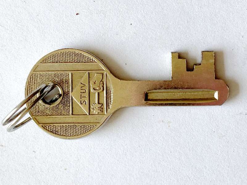 STUV key ,vintage collectors item